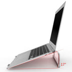 Tech-Protect ULS100 universalus stovas nešiojamiesiems kompiuteriams iki 16" – sidabrinis -- Laptop Stands