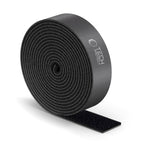 Tech-Protect Velcro laidų tvarkyklė 3m - juoda -- Cable Organizers