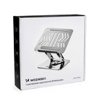 Wozinsky WRS-CPY84SS aliuminio nešiojamojo kompiuterio ir planšetinio kompiuterio stovas + nemokamas išmanaus telefono...