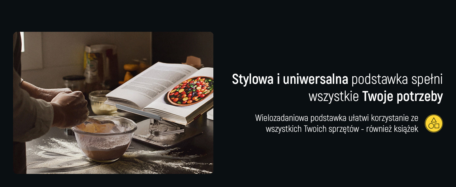 Wozinsky WRS-CPY84SS aliuminio nešiojamojo kompiuterio ir planšetinio kompiuterio stovas + nemokamas išmanaus telefono...