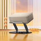 Wozinsky WRS-CPY84SB 360 aliuminio nešiojamojo kompiuterio ir planšetinio kompiuterio stovas + nemokamas išmanaus...
