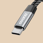 Dudao L13C+ 2in1 USB-C adapteris – pilkas