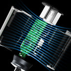 Dudao R4T 25W USB-A / USB-C automobilinis įkroviklis - pilkas -- Cell phone chargers