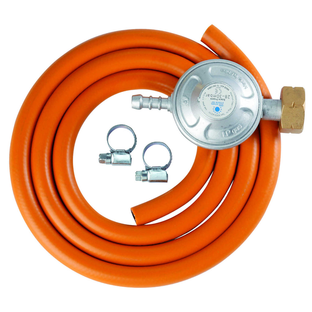 Rinkinys LPG dujų baliono prijungimui, reduktorius 37 mbar, 1.5 m -- Uncategorized