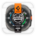 Spigen Glas.TR EZ Fit grūdintas stiklas Galaxy Watch Ultra 47 mm (2 vnt.)
