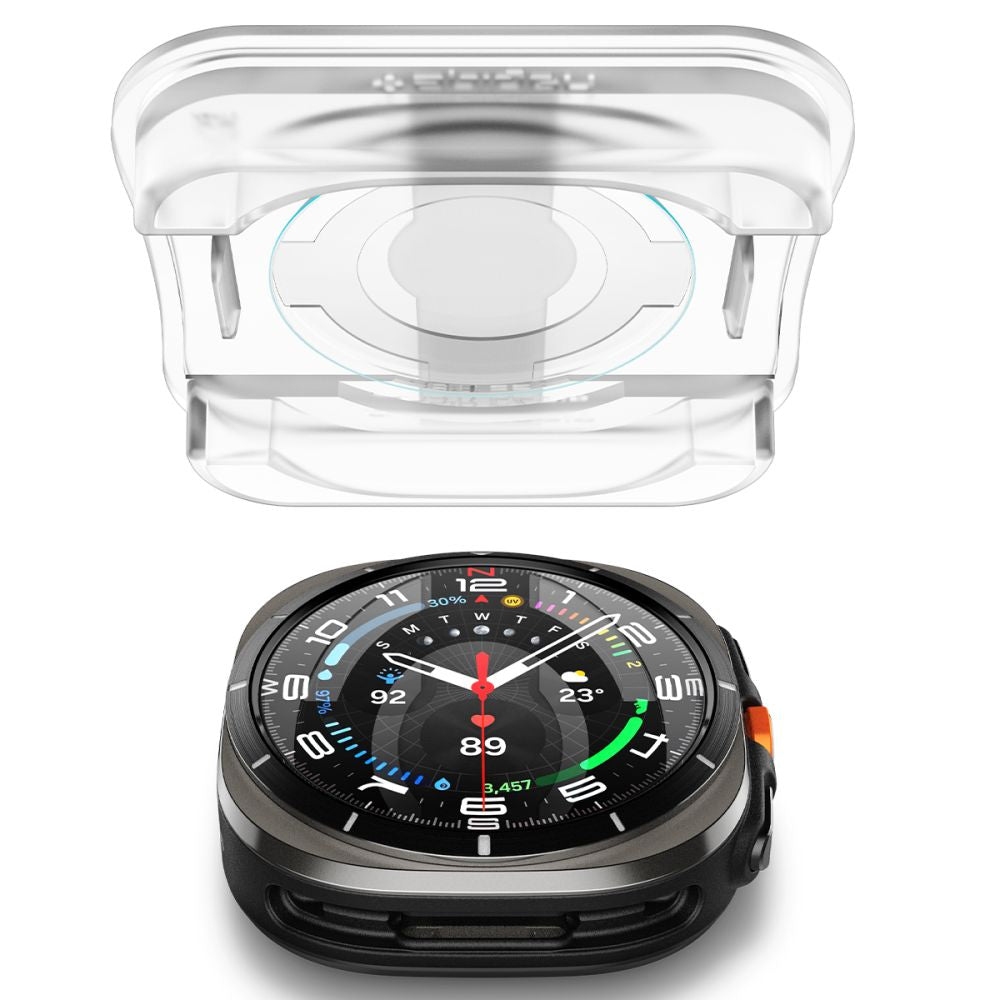 Spigen Glas.TR EZ Fit grūdintas stiklas Galaxy Watch Ultra 47 mm (2 vnt.)
