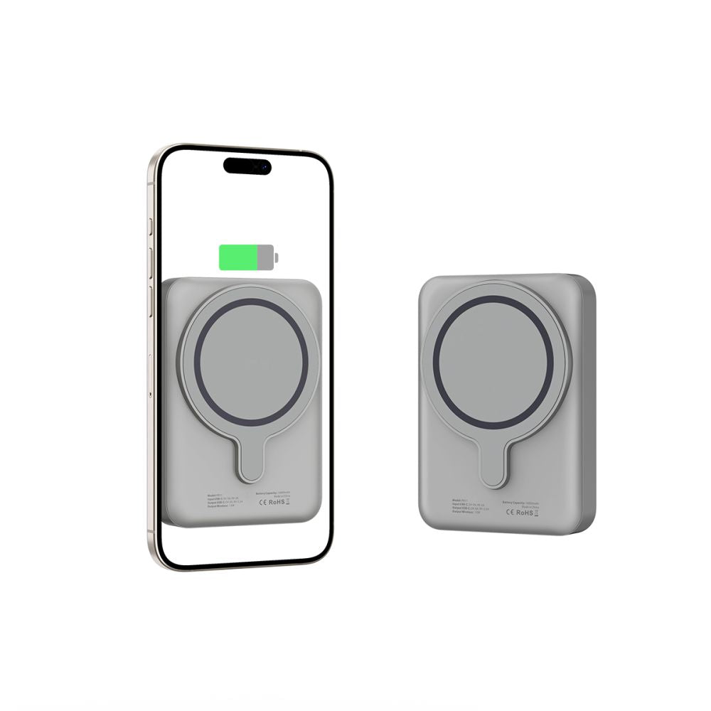 Tech-Protect Išorinė baterija PB11 LifeMag MagSafe 10000mAh - titano -- Powerbanks