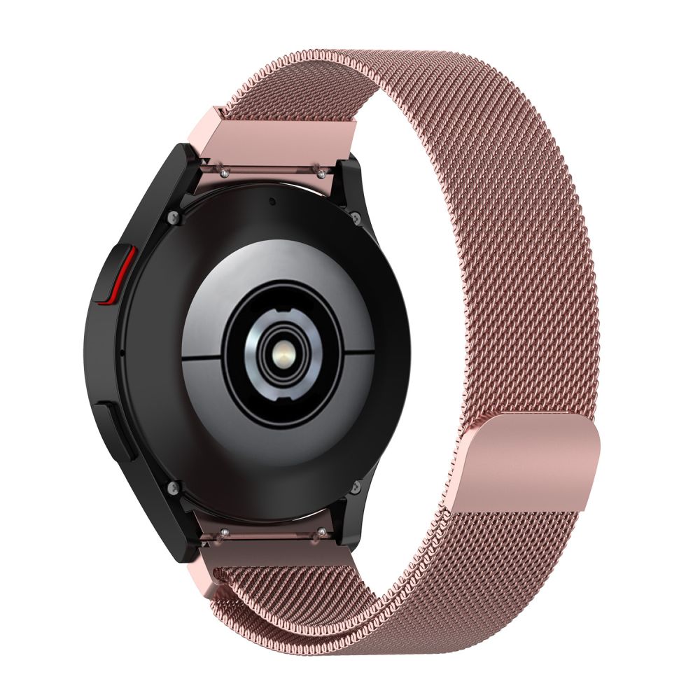Tech-Protect MilaneseBand, skirta Samsung Galaxy Watch 4 / 5 / 5 Pro / 6 / 7 / FE – rožinė -- Samsung Galaxy Watch 4
