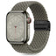 Tech-Protect Nylonmag dirželis, skirtas Apple Watch 4/5/6/7/8/9/SE/Ultra 1/2 (42/44/45/49 MM) – žalias -- Apple Watch 4