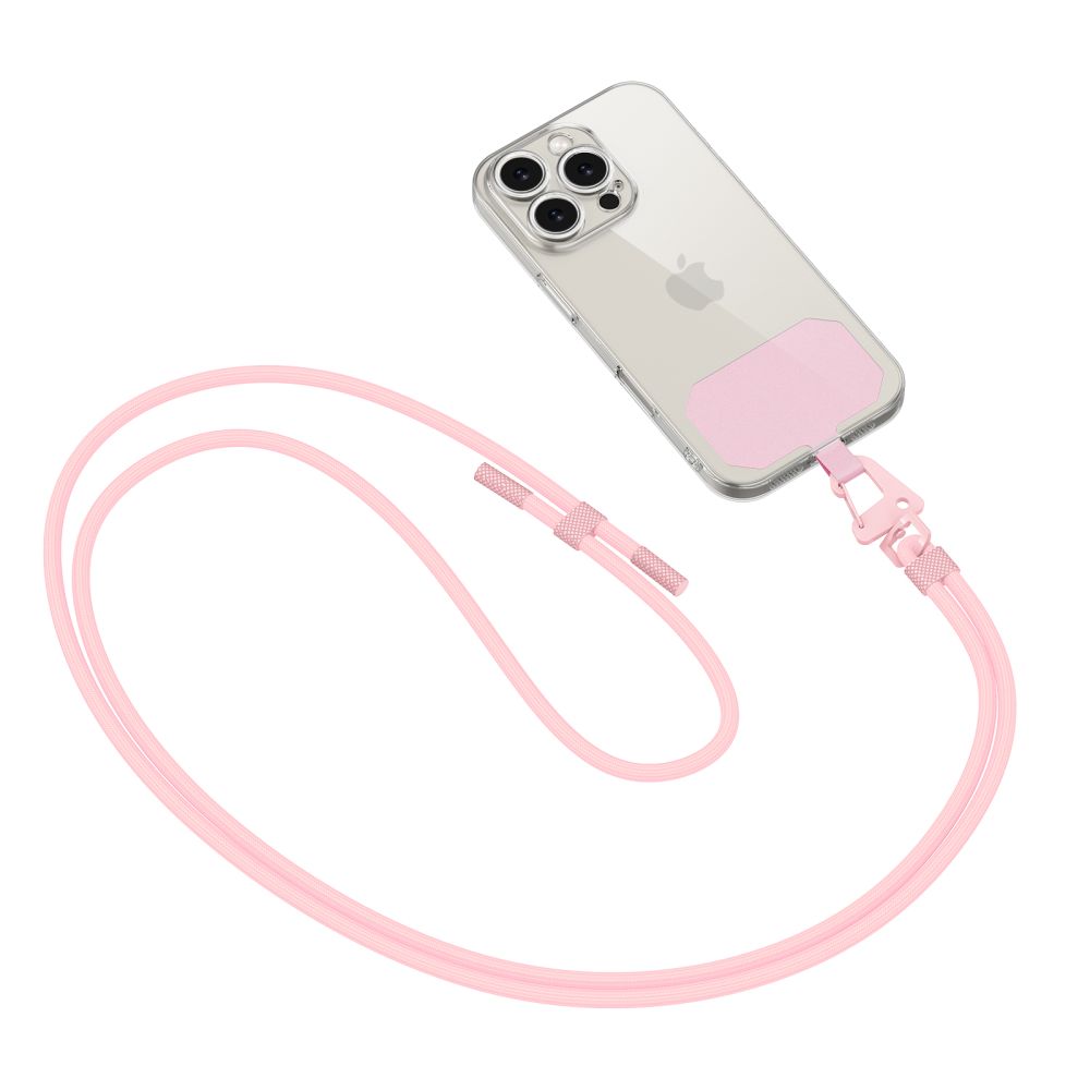 Tech-Protect C5S Rope Crossbody Strap Leash - rožinė -- Other phone accessories