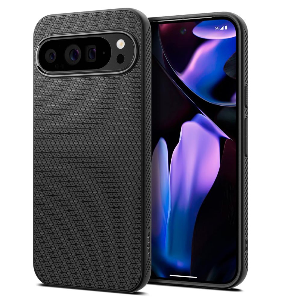 Spigen Liquid Air dėklas Google Pixel 9 Pro XL – juodas