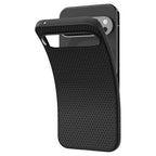 Spigen Liquid Air dėklas Google Pixel 9 Pro XL – juodas