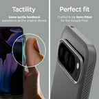 Spigen Rugged Armor dėklas Google Pixel 9 Pro XL – pilkas