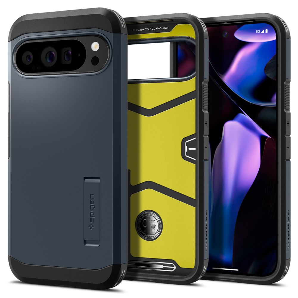 Spigen Tough Armor dėklas Google Pixel 9 Pro XL – grafitas