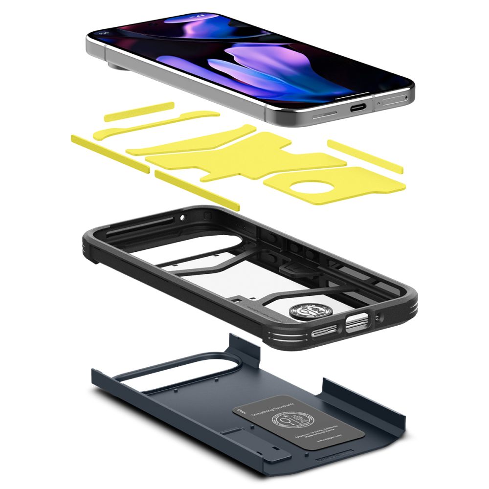 Spigen Tough Armor dėklas Google Pixel 9 Pro XL – grafitas