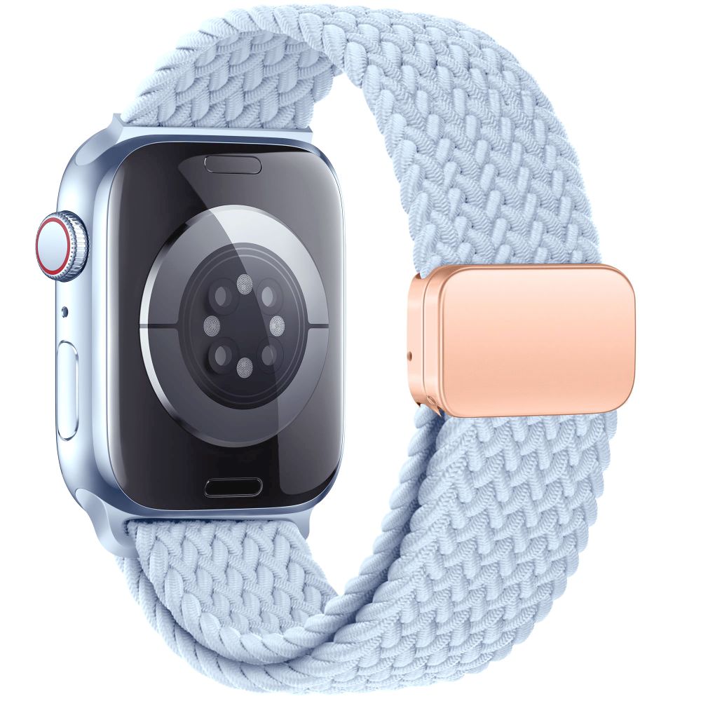 Tech-Protect Nylonmag dirželis, skirtas Apple Watch 4/5/6/7/8/9/SE (38/40/41 mm) – mėlynas -- Apple Watch 4