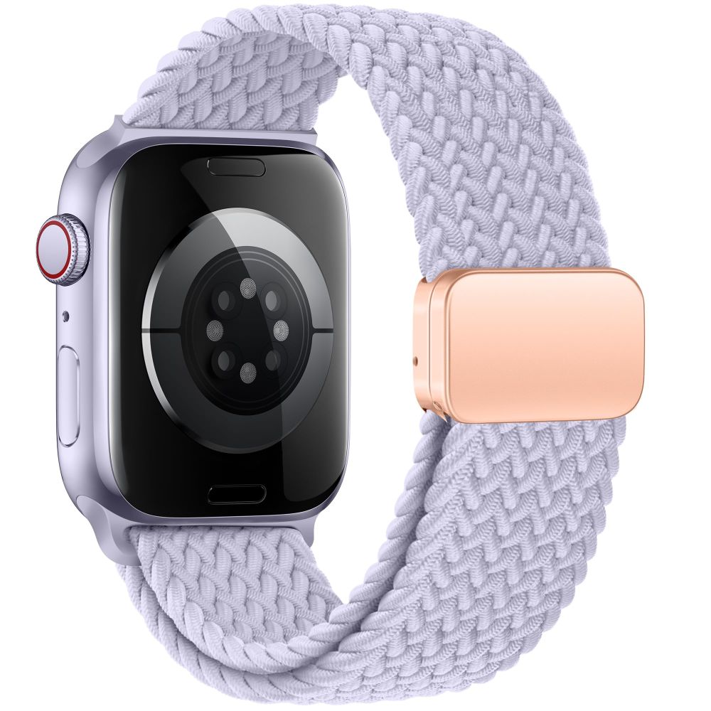 Tech-Protect Nylonmag dirželis, skirtas Apple Watch 4/5/6/7/8/9/SE (38/40/41 mm) – violetinė -- Apple Watch 4