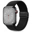 Tech-Protect Nylonmag dirželis, skirtas Apple Watch 4/5/6/7/8/9/SE (38/40/41 mm) – juodas -- Apple Watch 4