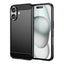 Carbon Case silikoninis dėklas iPhone 16 Plus – juodas -- iPhone 16 Plus