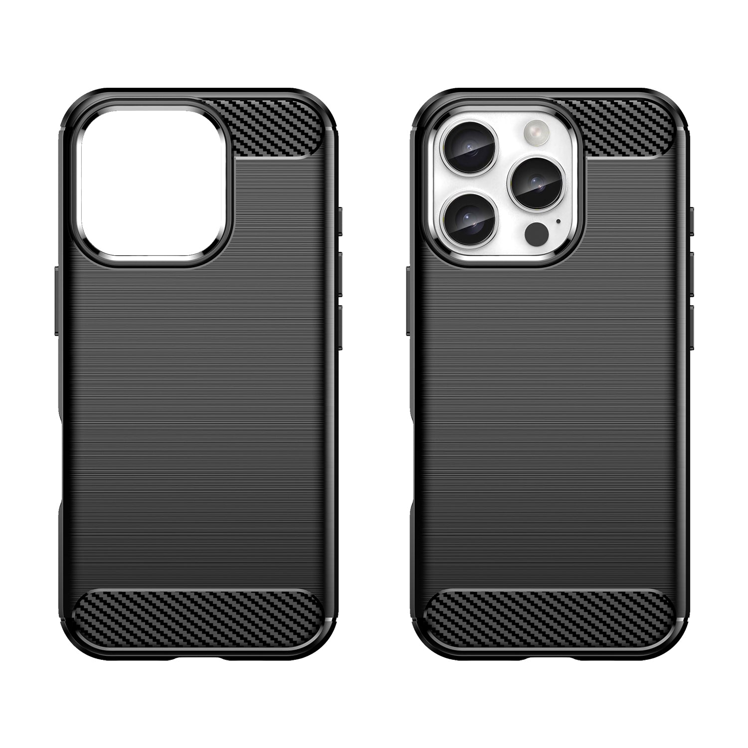 TPU dėklas iPhone 16 Pro – juodas