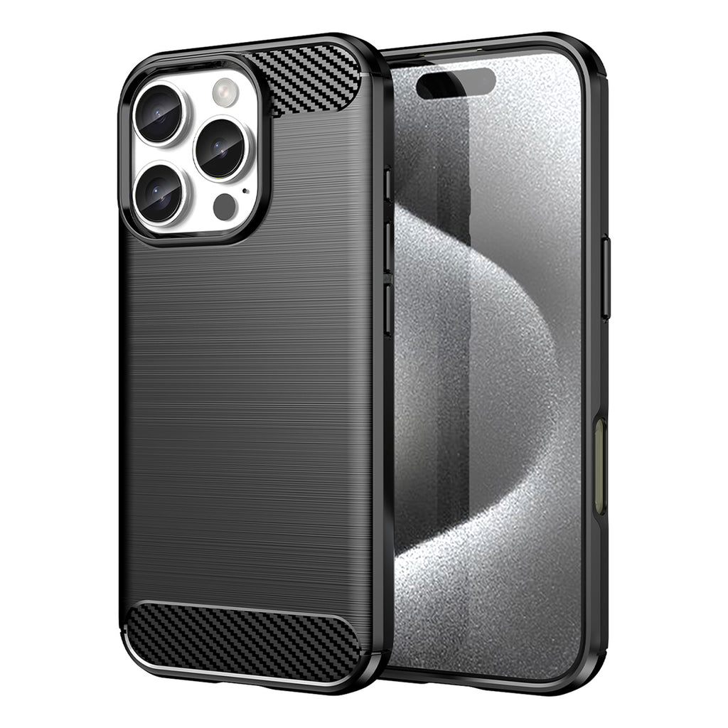 TPU dėklas iPhone 16 Pro – juodas