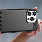 TPU dėklas iPhone 16 Pro – juodas