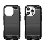 Anglies rašto TPU dėklas iPhone 16 Pro Max – juodas -- iPhone 16 Pro Max