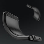 Anglies rašto TPU dėklas iPhone 16 Pro Max – juodas -- iPhone 16 Pro Max