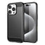 Anglies rašto TPU dėklas iPhone 16 Pro Max – juodas -- iPhone 16 Pro Max
