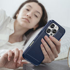 Carbon Case TPU dėklas iPhone 16 Pro Max – mėlynas -- iPhone 16 Pro Max