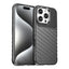 Thunder Case silikoninis dėklas iPhone 16 Pro – juodas