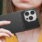 Thunder Case silikoninis dėklas iPhone 16 Pro – juodas