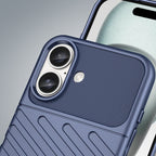 Thunder Case TPU dėklas iPhone 16 – mėlynas -- iPhone 16