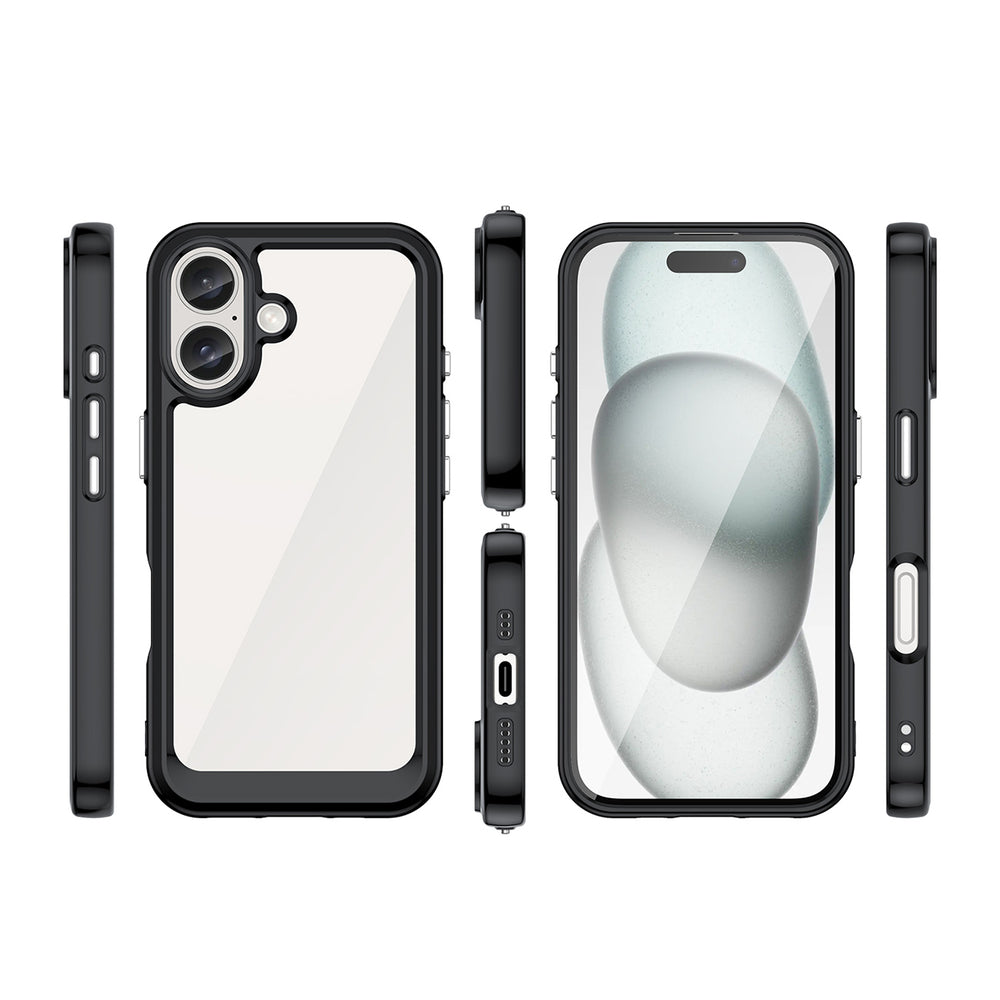 Outer Space dėklas iPhone 16 Plus – juodas -- iPhone 16 Plus