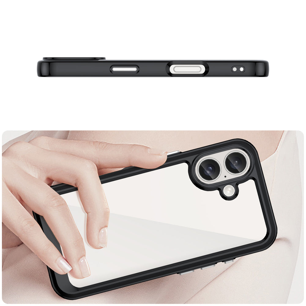 Outer Space dėklas iPhone 16 Plus – juodas -- iPhone 16 Plus
