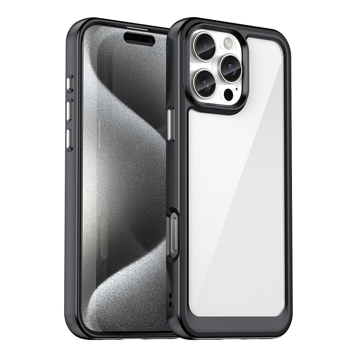 Outer Space dėklas iPhone 16 Pro – juodas