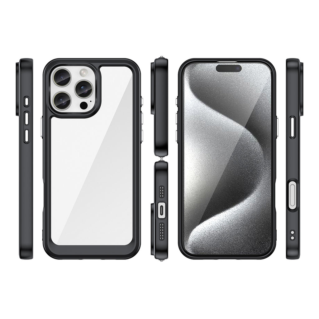 Outer Space dėklas iPhone 16 Pro Max – juodas