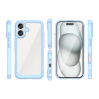 Outer Space dėklas iPhone 16 – mėlynas