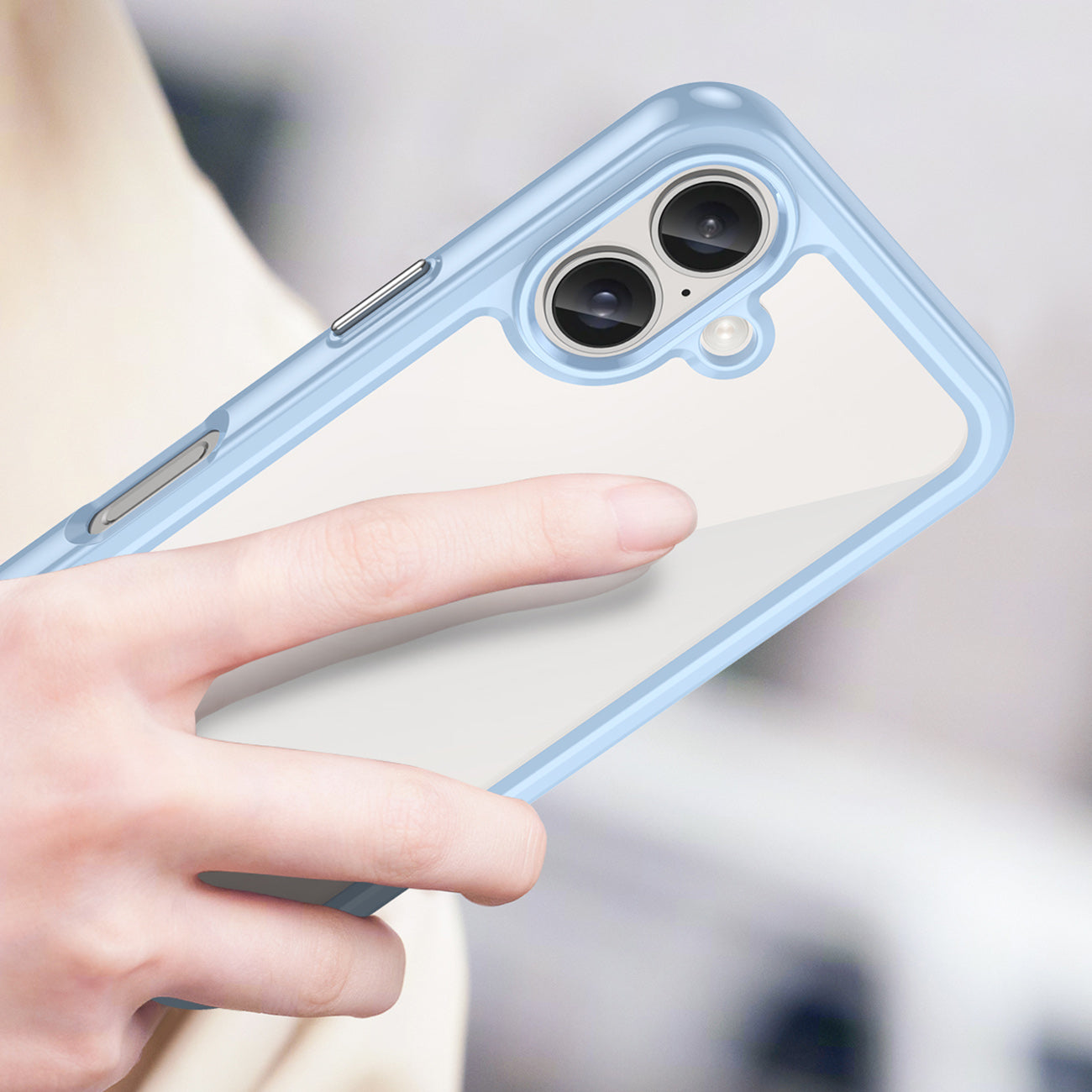 Outer Space dėklas iPhone 16 Plus – mėlynas