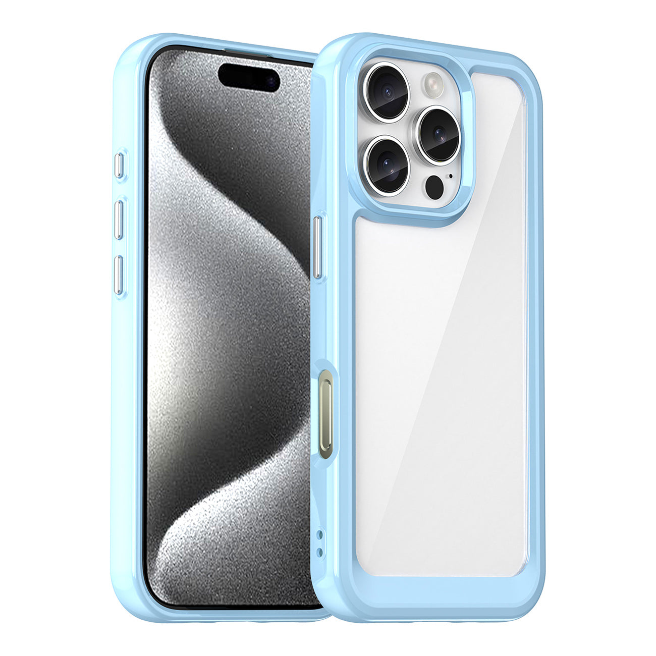 Outer Space dėklas iPhone 16 Pro Max – mėlynas
