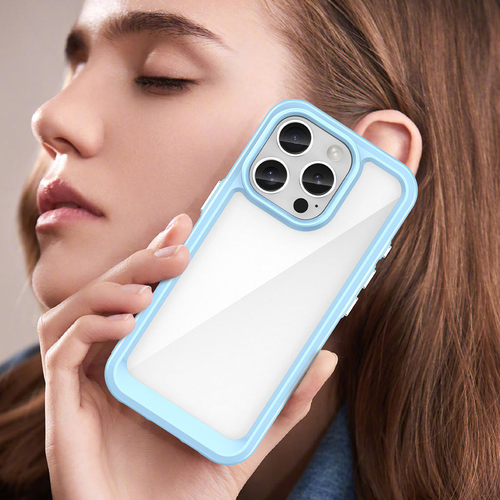 Outer Space dėklas iPhone 16 Pro Max – mėlynas