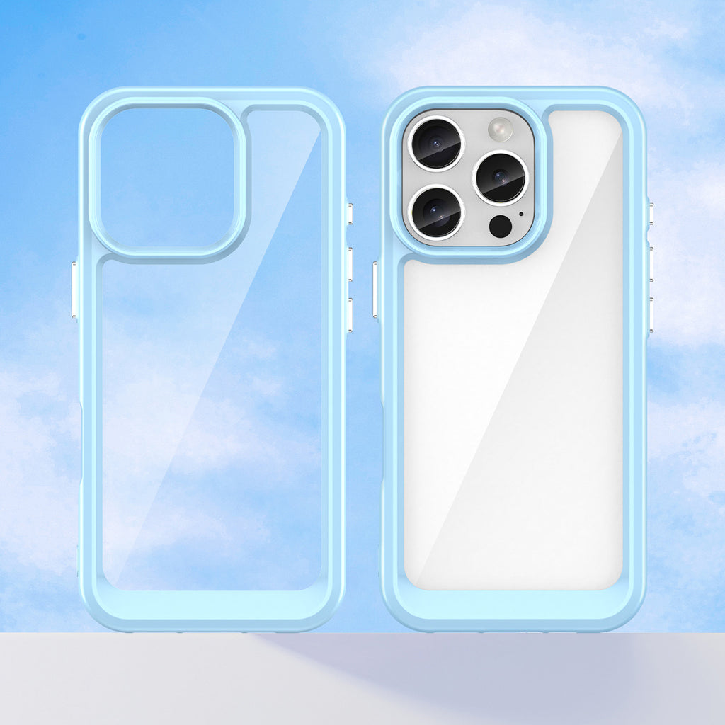 Outer Space dėklas iPhone 16 Pro Max – mėlynas