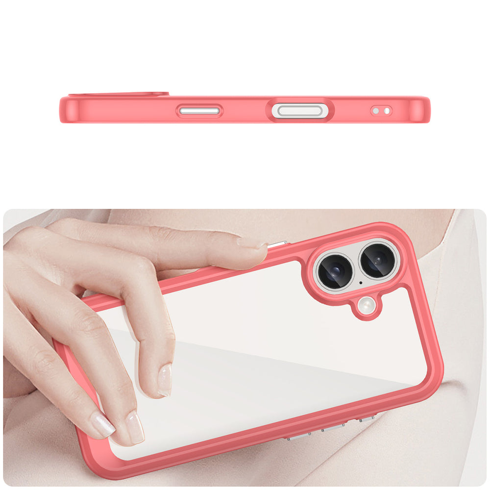 Outer Space dėklas iPhone 16 Plus – raudonas -- iPhone 16 Plus