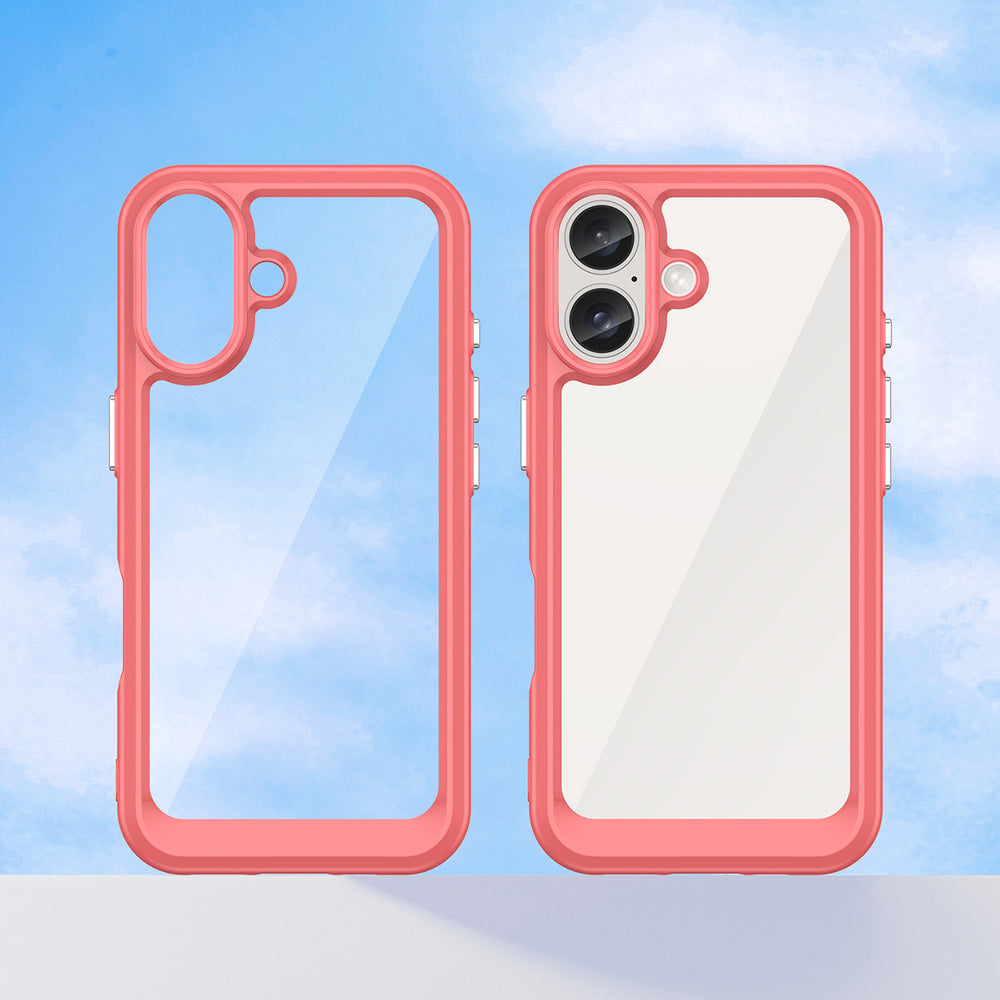 Outer Space dėklas iPhone 16 Plus – raudonas -- iPhone 16 Plus