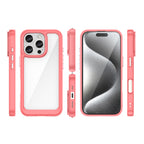 Outer Space dėklas iPhone 16 Pro – raudonas