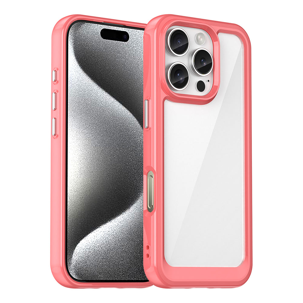 Outer Space dėklas iPhone 16 Pro Max – raudonas -- iPhone 16 Pro Max
