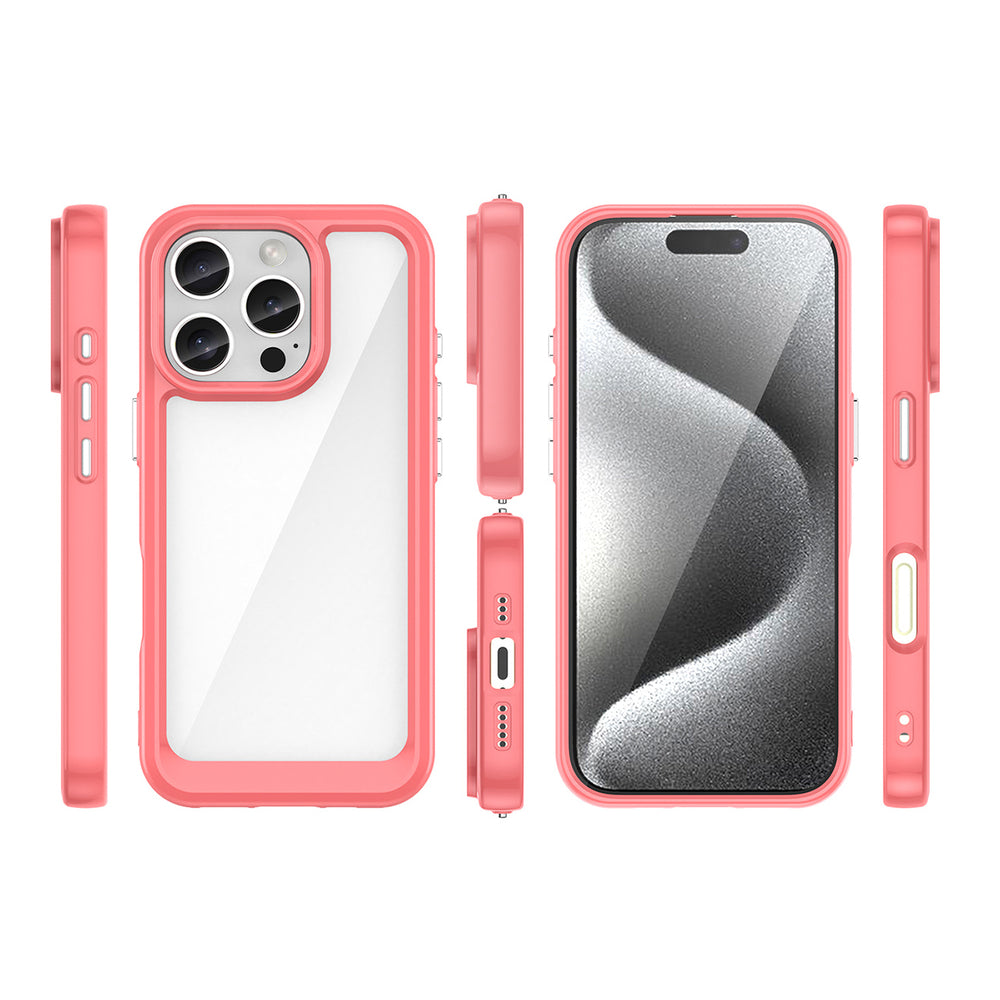 Outer Space dėklas iPhone 16 Pro Max – raudonas -- iPhone 16 Pro Max