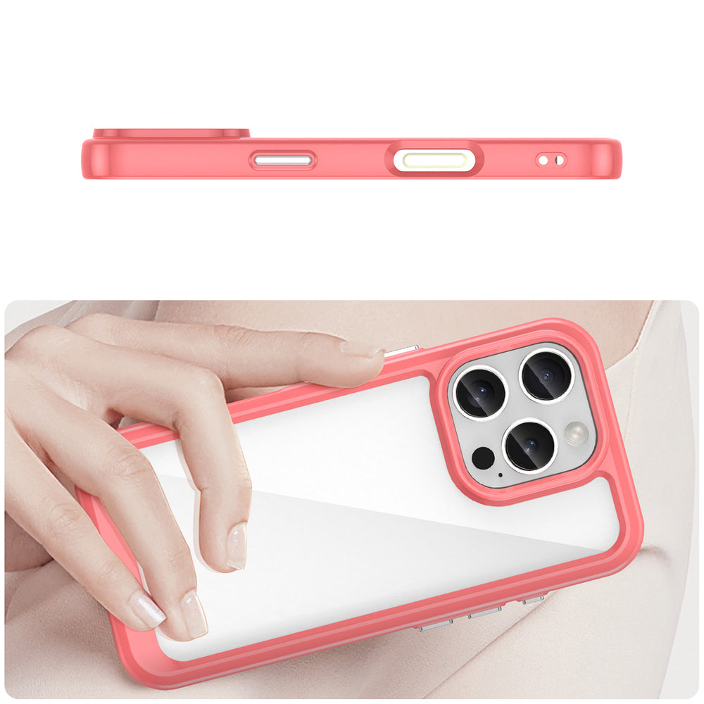 Outer Space dėklas iPhone 16 Pro Max – raudonas -- iPhone 16 Pro Max