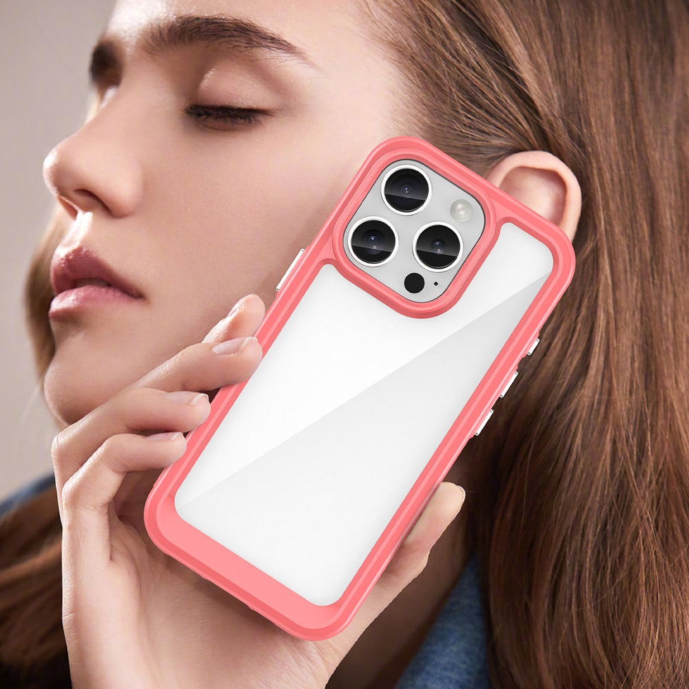 Outer Space dėklas iPhone 16 Pro Max – raudonas -- iPhone 16 Pro Max