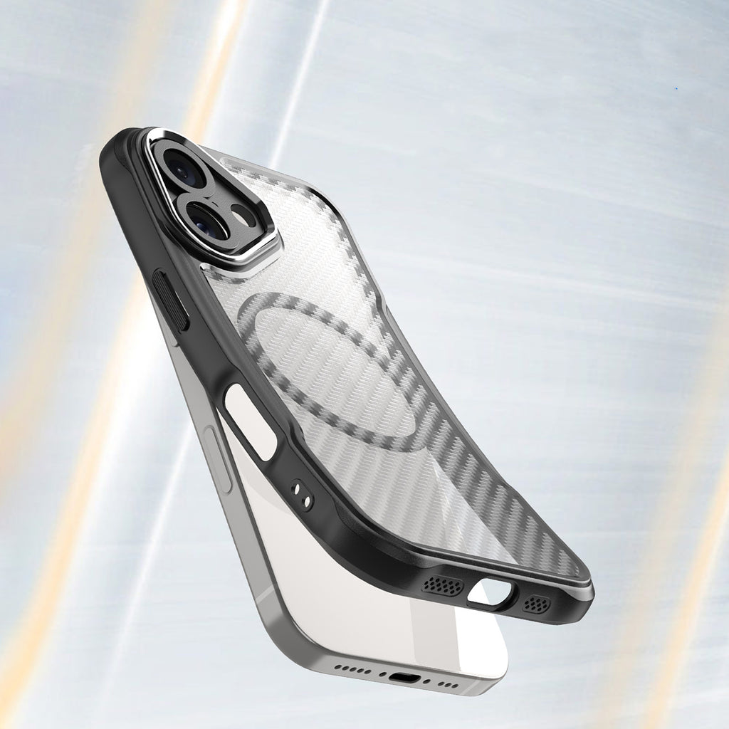 MagSafe TPU dėklas iPhone 16 – juodas